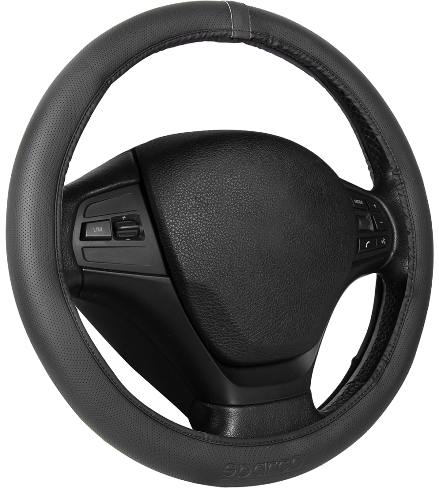 Coprivolante auto sparco nero in pvc